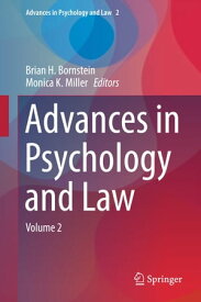 Advances in Psychology and Law Volume 2【電子書籍】