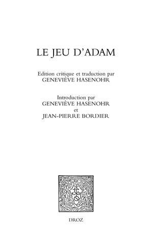 楽天Kobo電子書籍ストア: Le Jeu d'Adam - Jean-Pierre Bordier - 9782600347013