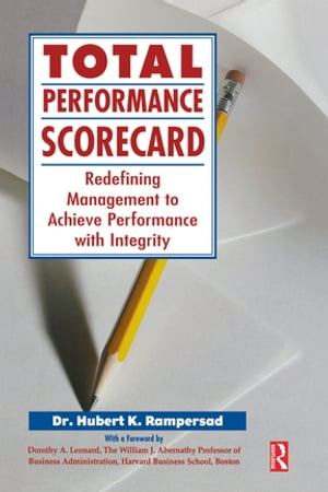 Total Performance Scorecard【電子書籍】[ Hubert Rampersad ]