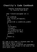 Chastity's Code Cookbook