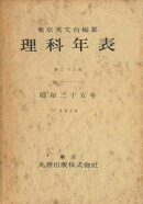 理科年表　昭和25年