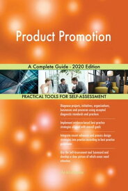 Product Promotion A Complete Guide - 2020 Edition【電子書籍】[ Gerardus Blokdyk ]