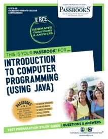 Introduction to Computer Programming (using Java) Passbooks Study Guide【電子書籍】[ National Learning Corporation ]