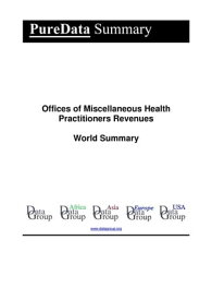 Offices of Miscellaneous Health Practitioners Revenues World Summary Market Values & Financials by Country【電子書籍】[ Editorial DataGroup ]