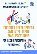 Restaurant & Culinary Management Program Secert : Product Development And Smart Manufacturing For Flexible A…