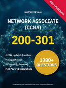 200-301 Network Associate (CCNA) 1380+ Practice Questions | CISCO Study Guide