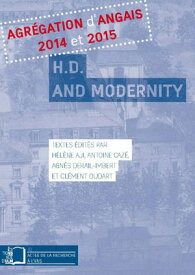 H.D and Modernity【電子書籍】