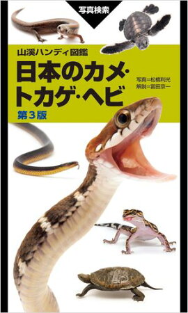 山溪ハンディ図鑑 日本のカメ・トカゲ・ヘビ 第3版 