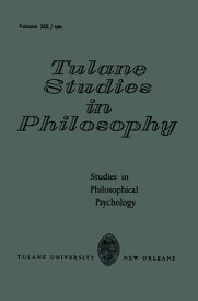 Studies in Philosophical Psychology【電子書籍】[ James K. Feibleman ]