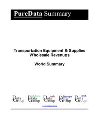Transportation Equipment & Supplies Wholesale Revenues World Summary Market Values & Financials by Country【電子書籍】[ Editorial DataGroup ]