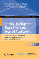 Artificial Intelligence Based Smart and Secured Applications