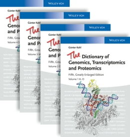 The Dictionary of Genomics, Transcriptomics and Proteomics【電子書籍】[ Guenter Kahl ]