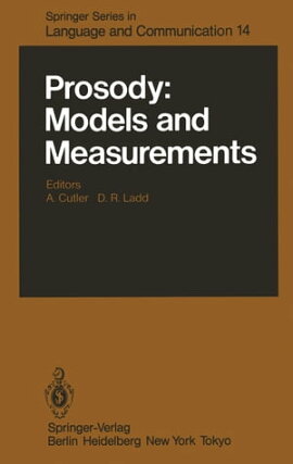 Prosody: Models and Measurements 