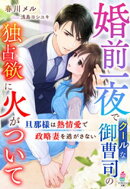 婚前一夜でクールな御曹司の独占欲に火がついて〜旦那様は熱情愛で政略妻を逃がさない〜