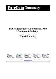 Iron & Steel Stairs, Staircases, Fire Escapes & Railings World Summary Market Sector Values & Financials by Country【電子書籍】[ Editorial DataGroup ]