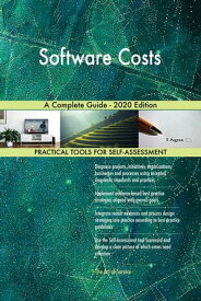 Software Costs A Complete Guide - 2020 Edition【電子書籍】[ Gerardus Blokdyk ]