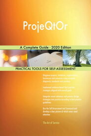 ProjeQtOr A Complete Guide - 2020 Edition【電子書籍】[ Gerardus Blokdyk ]