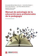 Manual de psicología de la educación para profesionales de la pedagogía
