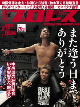 週刊プロレス 2016年 2/17号 No.1834 