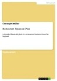 Restaurant Financial Plan A detailed financial plan of a restaurant business based in England【電子書籍】[ Christoph M?ller ]