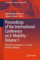 Proceedings of the International Conference on E-Mobility - Volume 1