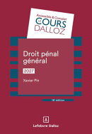 Droit pénal général 2027 18ed