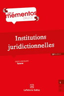 Institutions juridictionnelles 20ed