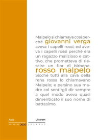 Rosso Malpelo postfazione di Mario Scagnetti【電子書籍】[ Giovanni Verga ]