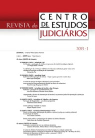 Revista do CEJ n.? 1 de 2013【電子書籍】[ Centro de Estudos Judici?rios ]