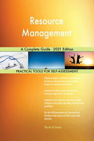 Resource Management A Complete Guide - 2021 Edition【電子書籍】[ Gerardus Blokdyk ]