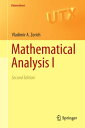 Mathematical Analysis I【電子書籍】[ V. A. Zorich ]