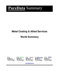 Metal Coating & Allied Services World Summary Market Values & Financials by Country【電子書籍】[ Editorial DataGroup ]