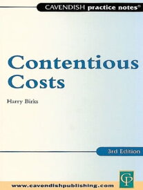 Practice Notes on Contentious Costs【電子書籍】