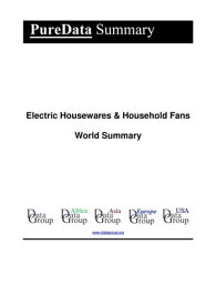 Electric Housewares & Household Fans World Summary Market Values & Financials by Country【電子書籍】[ Editorial DataGroup ]