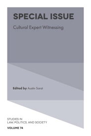 Special Issue Cultural Expert Witnessing【電子書籍】