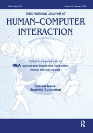 Usability Evaluation A Special Issue of the International Journal of Human-Computer Interaction【電子書籍】