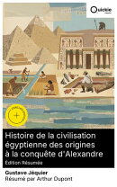 Histoire de la civilisation égyptienne des origines à la conquête d'Alexandre (Édition résumée)