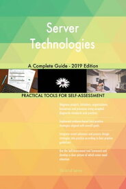 Server Technologies A Complete Guide - 2019 Edition【電子書籍】[ Gerardus Blokdyk ]