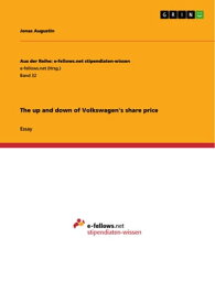 The up and down of Volkswagen's share price【電子書籍】[ Jonas Augustin ]