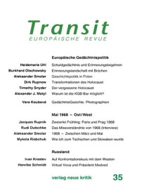 Transit 35. Europ?ische Revue Europ?ische Ged?chtnispolitik【電子書籍】[ Heidemarie Uhl ]