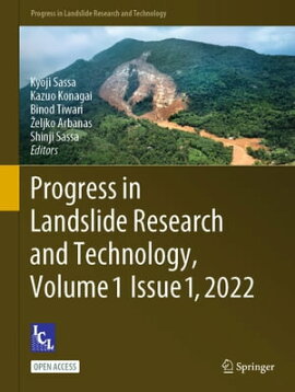 Progress in Landslide Research and Technology, Volume 1 Issue 1, 2022 