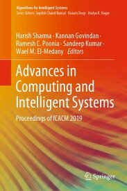 Advances in Computing and Intelligent Systems Proceedings of ICACM 2019【電子書籍】
