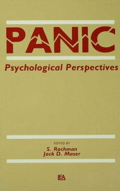 Panic Psychological Perspectives【電子書籍】[ S. Rachman ]