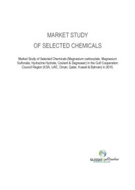 MARKET STUDY OF SELECTED CHEMICALS【電子書籍】[ Hasan Al Sheikh ]