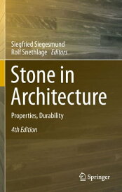 Stone in Architecture Properties, Durability【電子書籍】