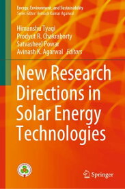 New Research Directions in Solar Energy Technologies【電子書籍】