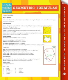 Geometric Formulas (Speedy Study Guide)【電子書籍】[ Speedy Publishing ]