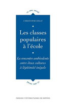 Les classes populaires à l'école