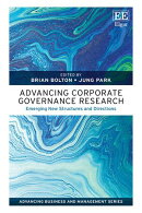 Advancing Corporate Governance Research