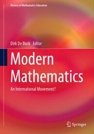 Modern Mathematics An International Movement?【電子書籍】